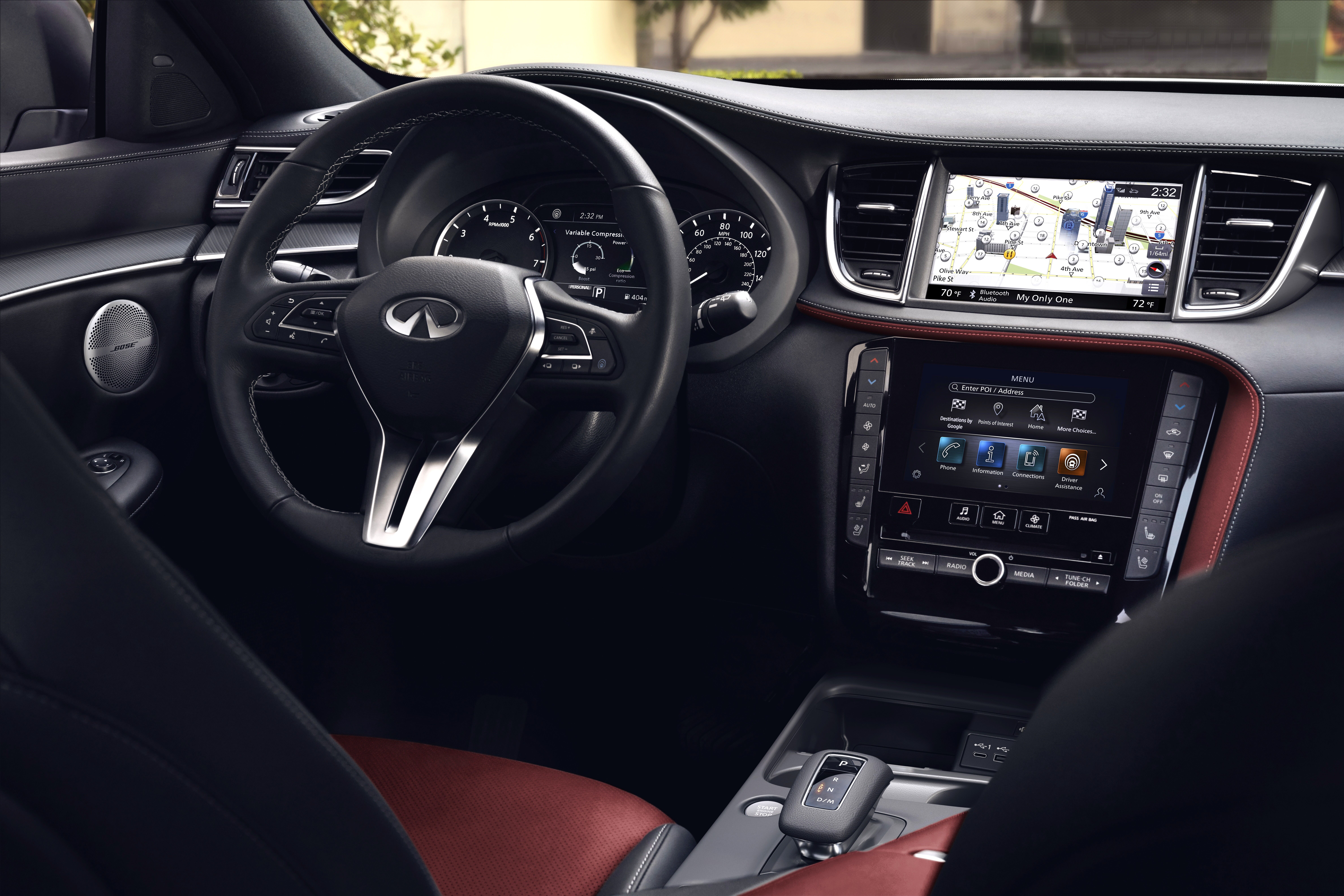 НОВАЯ МУЛЬТИМЕДИЙНАЯ СИСТЕМА INFINITI INTOUCH™