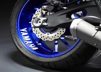 Світловідбиваюча наклейка на обод 1 колесо