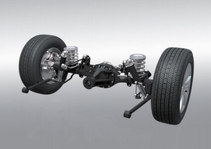 Многорычажная зависимая задняя подвеска