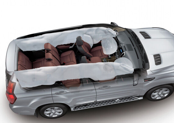 Всесторонняя защита подушек безопасности