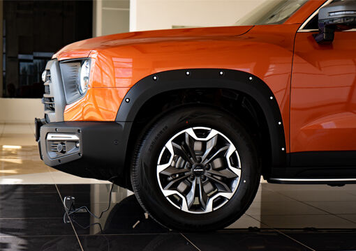 Массивные накладки на колесных арках