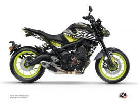 MT-09 MISSION BLACK YELLOW