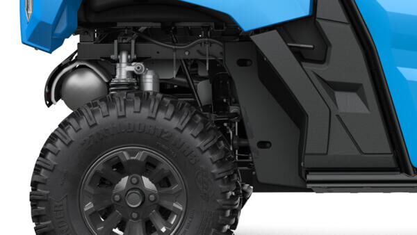 Передние и задние амортизаторы KYB с компенсационными баками 