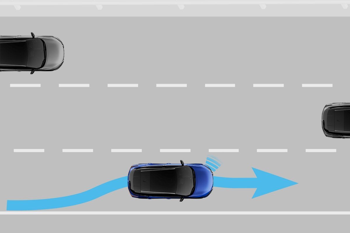 Інтелектуальна система запобігання виїзду зі смуги руху