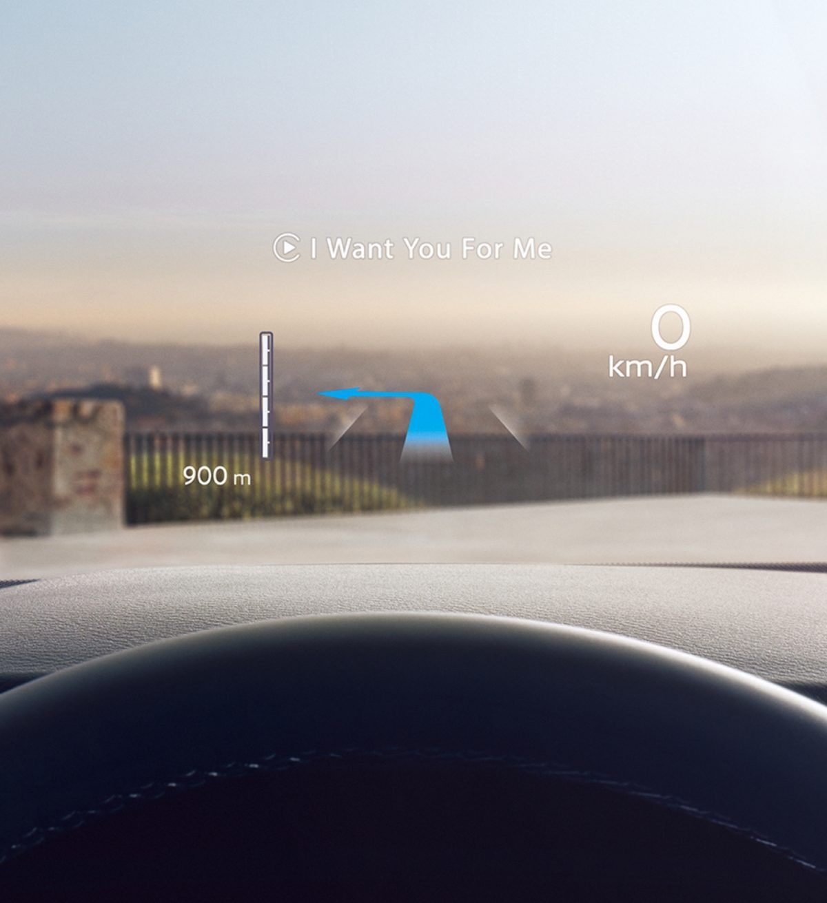 Проекційний Head-Up дисплей