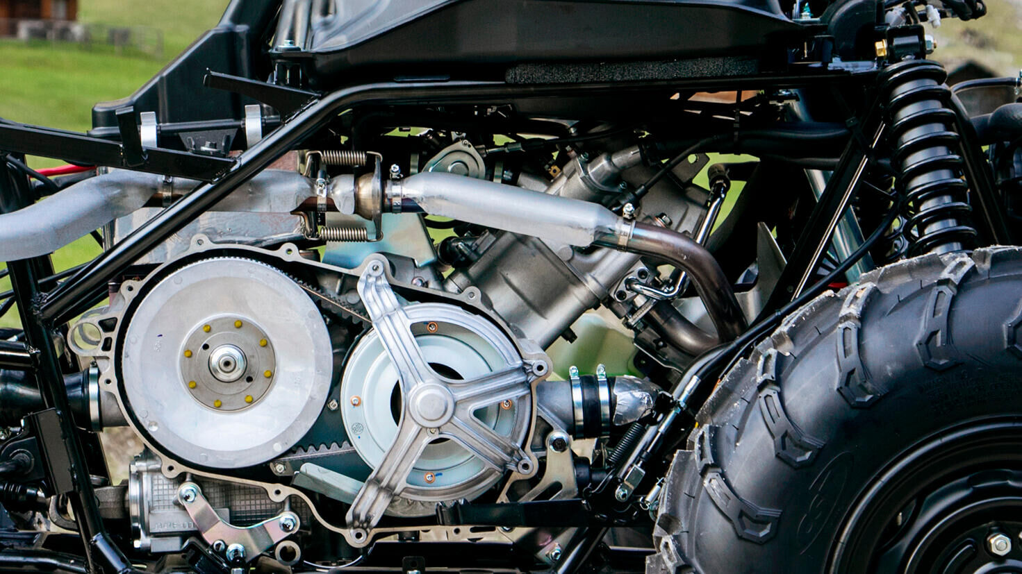 Двигун Yamaha об'ємом 421 куб. см з системою електронного впорскування пального 