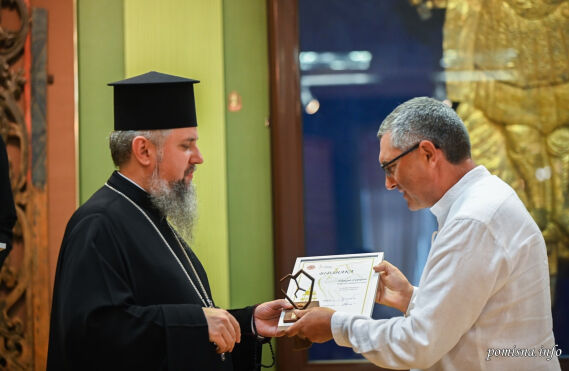 Віталій Джуринський отримав відзнаку «Дякую Серцем» від Блаженнійшого Митрополита Київського і всієї України Епіфанія