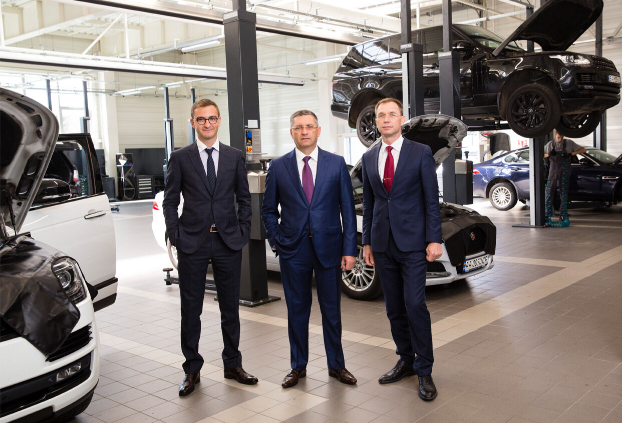 Олександр, Віталій та Олег Джуринські, акціонери групи компаній VIDI