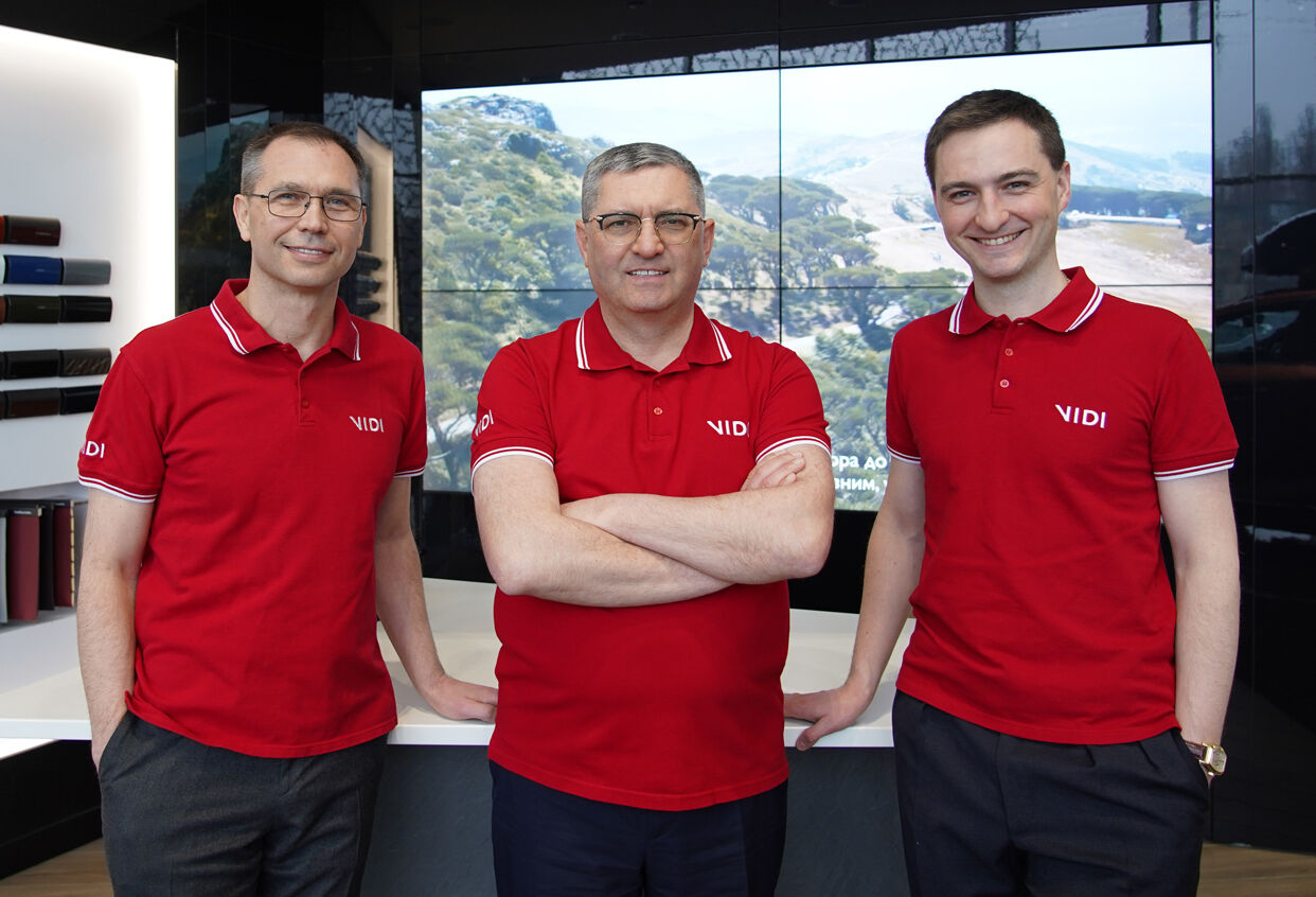 Олег, Віталій та Олександр Джуринські, акціонери групи компаній VIDI
