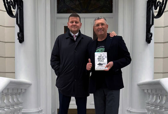 Віталій Джуринський зустрівся з Валерієм Залужним, Послом України в Сполученому Королівстві Великої Британії