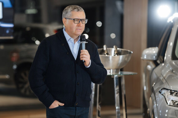 Засновник VIDI Віталій Джуринський відвідав презентацію Volvo XC90