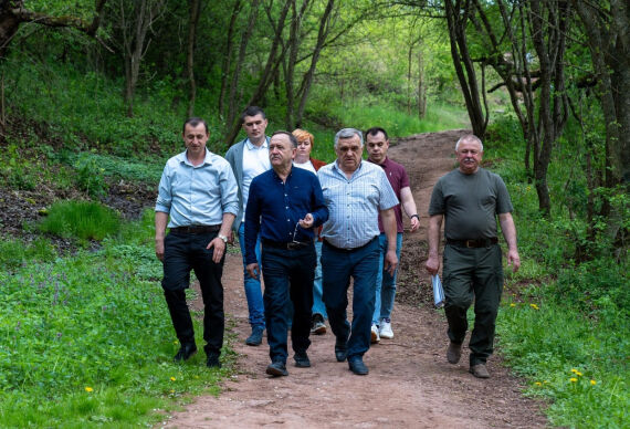 Робоча зустріч Віталія Джуринського з Головою Тернопільскої ОВА В'ячеславом Негодою