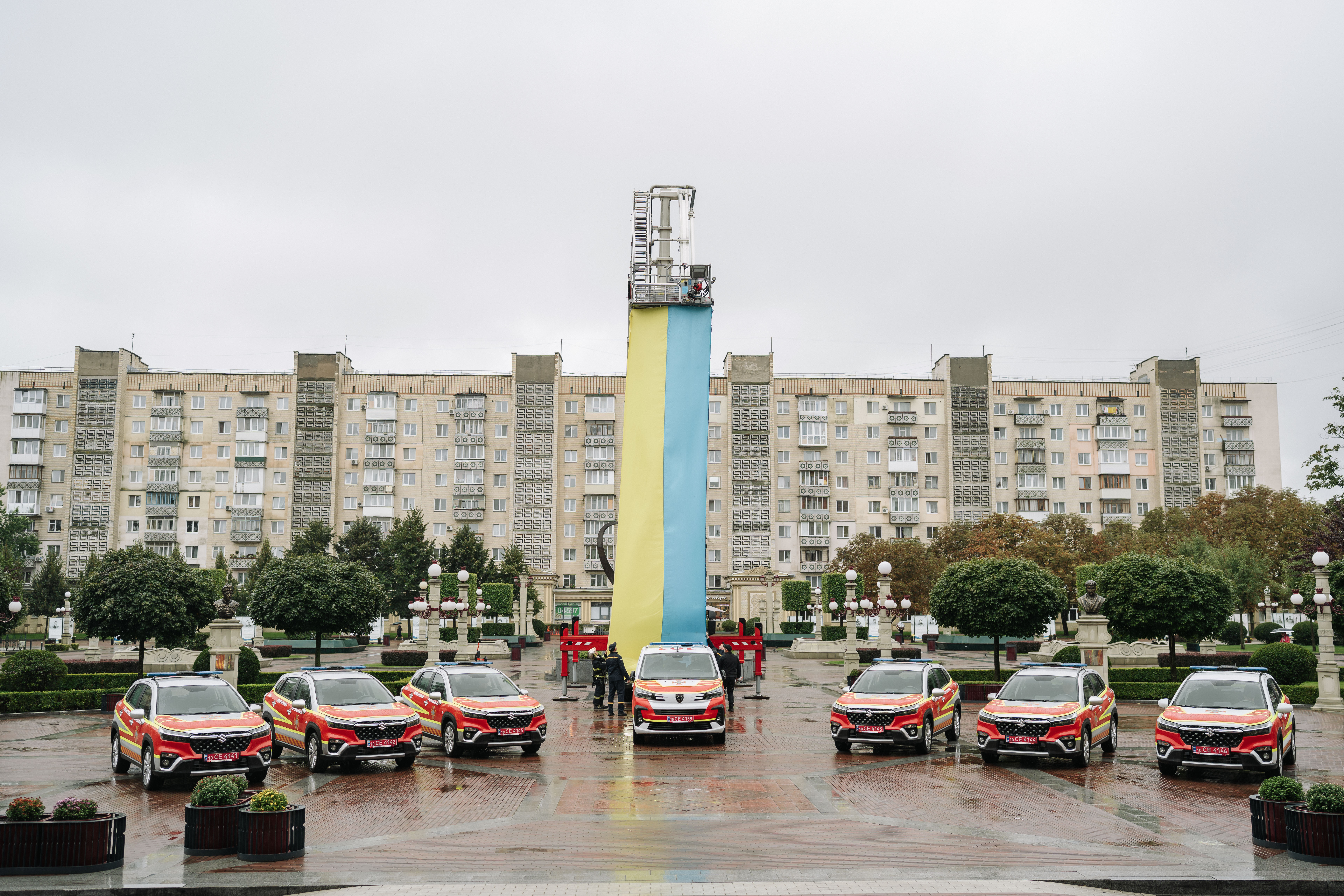 Автомобілі для потреб ДСНС Київської області