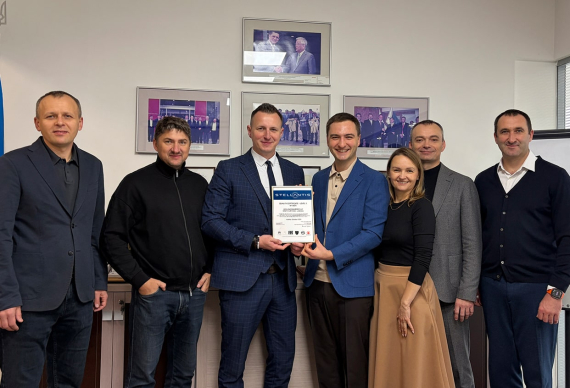Підприємство «ВІДІ Юнікомерс» отримало сертифікат найвищої категорії від концерну Stellantis