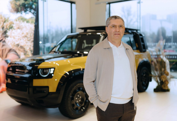 Віталій Джуринський відвідав клубну подію у дилерському центрі Land Rover Київ Захід