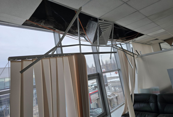 Внаслідок масованої атаки ворога зафіксовано пошкодження в автомістечку VIDI Автосіті Кільцева