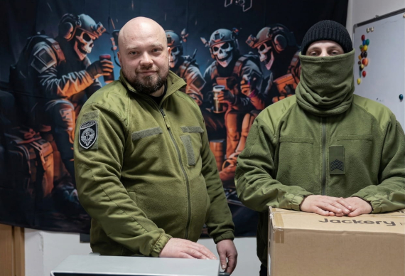 Військові подякували VIDI за передану зарядну станцію