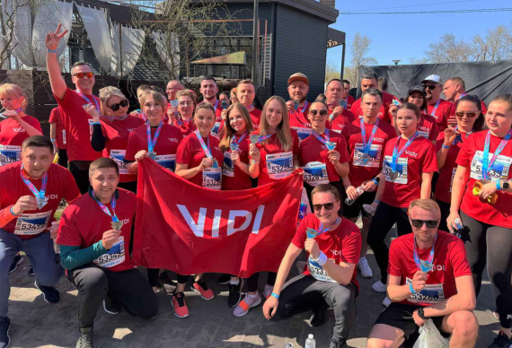 Команда VIDI долучилася до Київського півмарафону Незламності 2026
