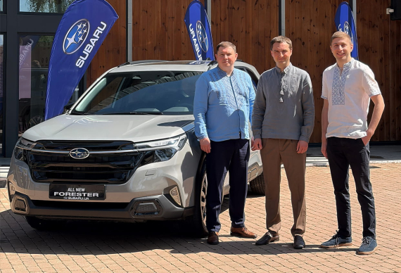 Команда Subaru VIDI Star отримала відзнаки на дилерській конференції Subaru