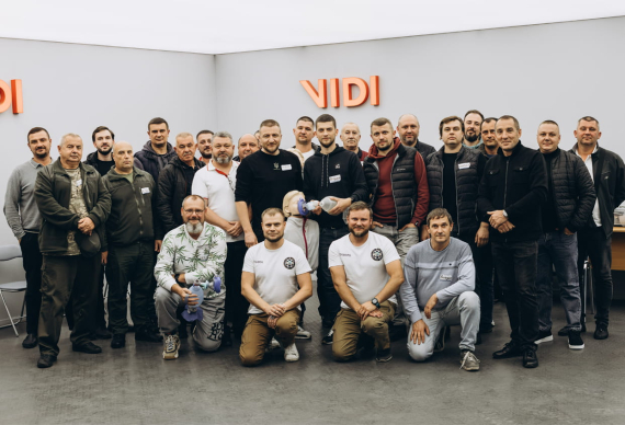 Співробітники VIDI пройшли навчання з домедичної допомоги