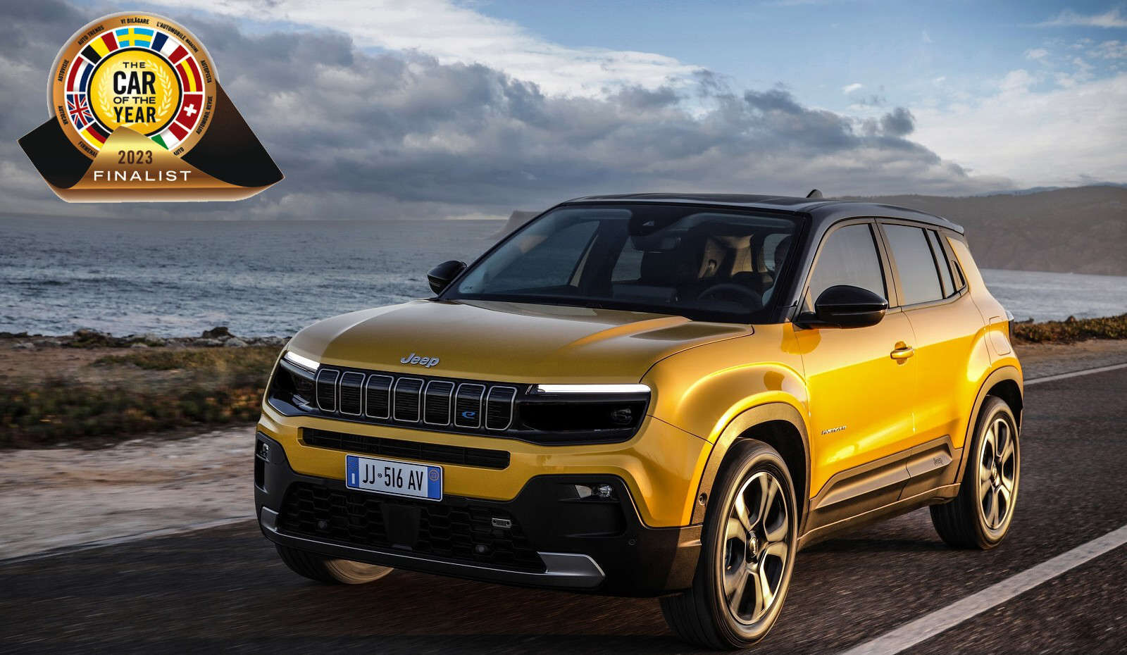 НОВИЙ ПОВНІСТЮ ЕЛЕКТРИЧНИЙ JEEP AVENGER СТАЄ ФІНАЛІСТОМ CAR OF THE YEAR 2023!