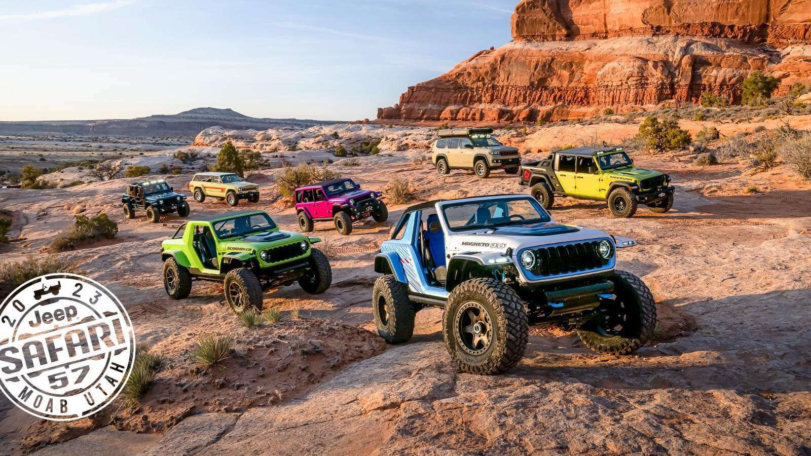 КОНЦЕПТУАЛЬНЫЕ ВНЕДОРОЖНИКИ JEEP ПОЛУЧАЮТ НА 57-Е ЕЖЕГОДНОЕ ПАСХЕ JEEP-SAFARI