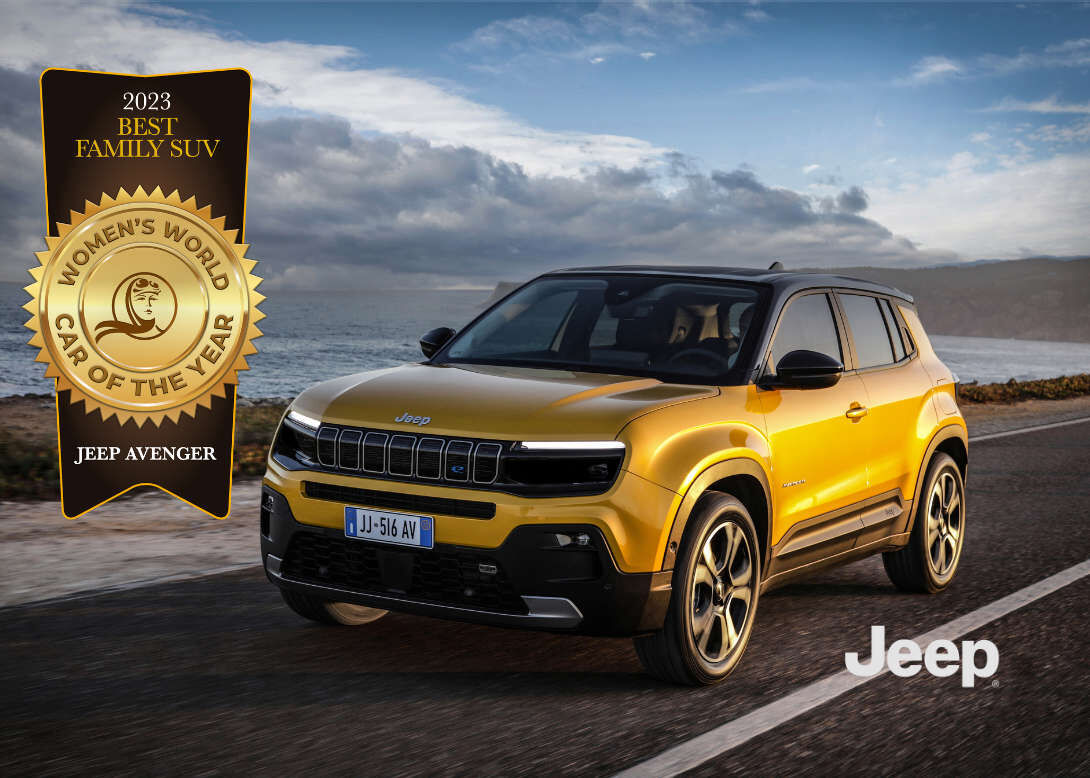 НОВИЙ JEEP AVENGER СТАВ ПЕРЕМОЖЦЕМ ПРЕМІЇ WOMEN’S WORLD CAR OF THE YEAR 2023