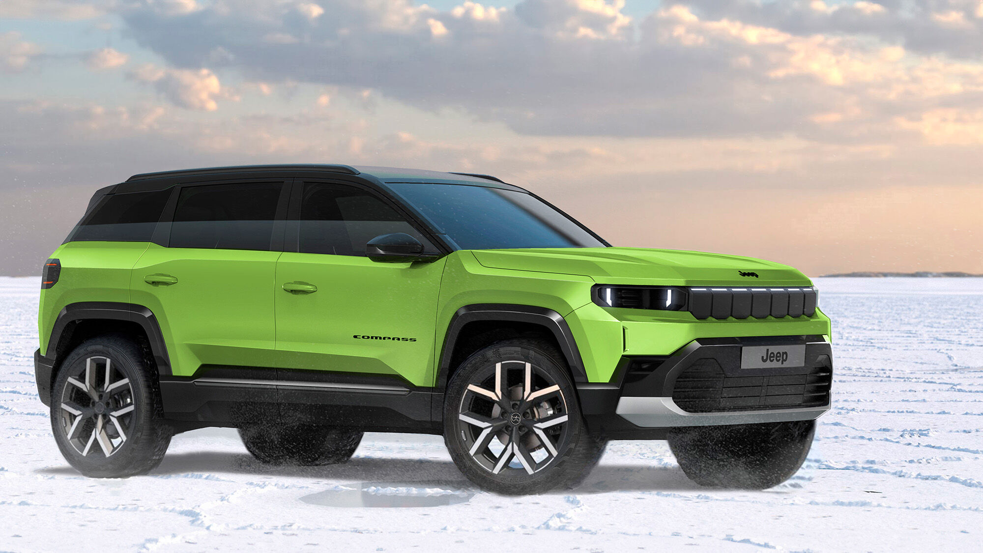 Новий Jeep Compass: виразний дизайн, передові технології, легендарні можливості на бездоріжжі