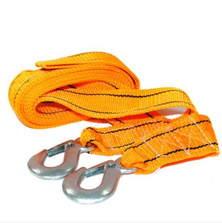 Трос буксирувальний 5 т, 4 м х 50 мм, поліпропілен (з карабінами + сумка) (43688)