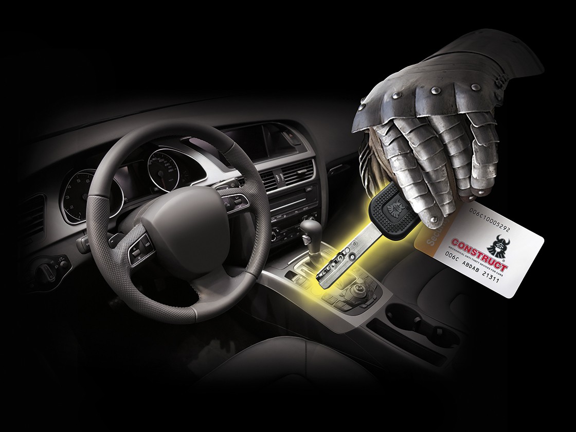 Замок CONSTRUCT механічний TOYOTA LC 150 (24856)