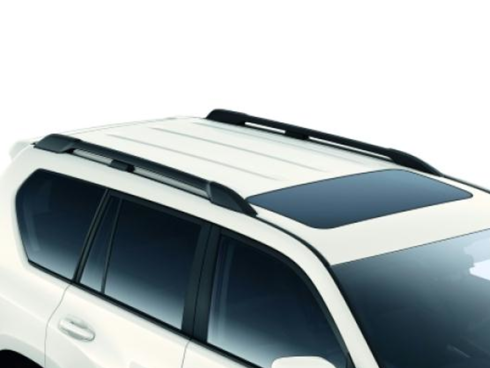 Рейлінги на дах чорні (к-кт) LC150 (TOYOTA) (25115)