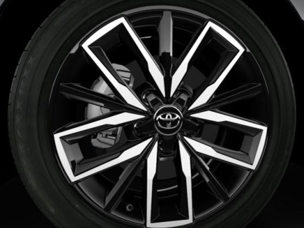 Легкосплавний диск 17”, чорний з механічно обробленою поверхнею (25173)