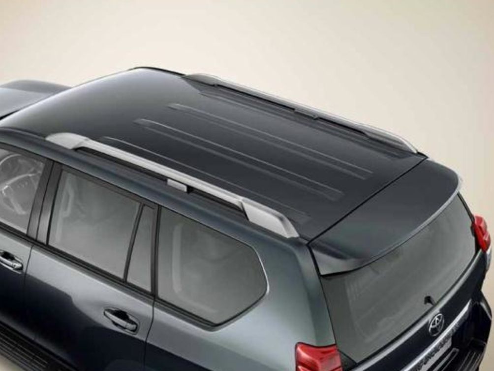 Рейлінги на дах сріблясті (к-кт) LC150 (TOYOTA) (25114)