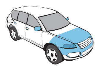 Нанесення захисної плівки "Стандарт" RAV4 STYLE/PLUG-IN (42725)