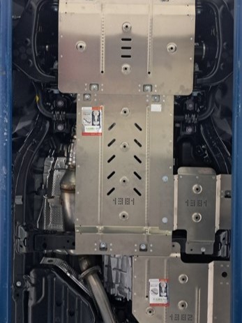 Захист КПП та РКПП Land Cruiser Prado 250 ( дизель ) ALuOX (35688)