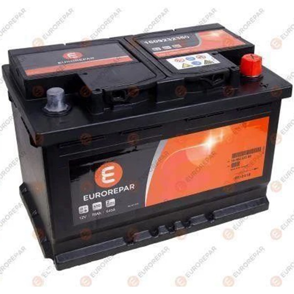 Акумулятор автомобільний Eurorepar 12V 70AH 1609232380 (43163)