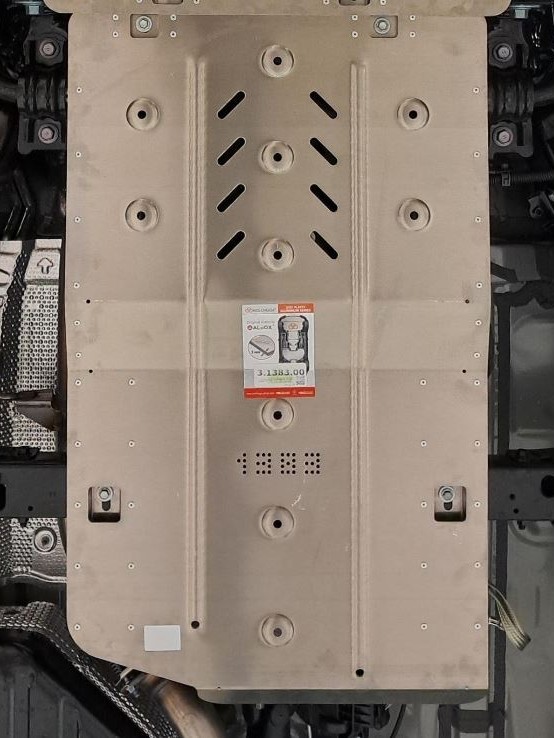 Захист КПП та РКПП Land Cruiser Prado J250 (бензин ) ALuOX (35687)